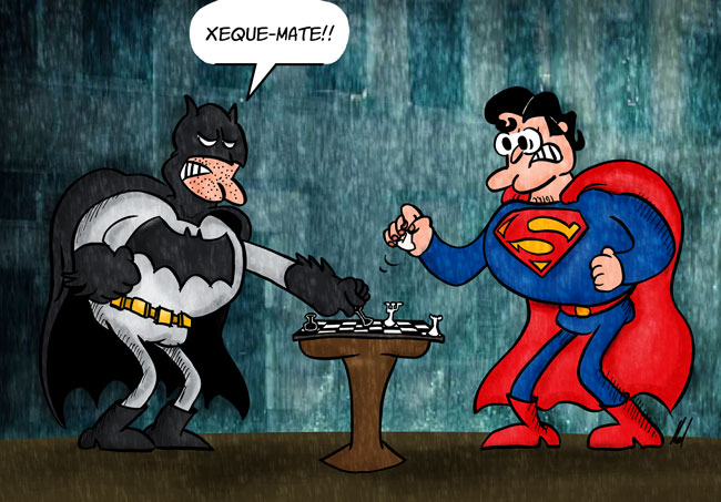 Batman Vs Superman 0018 Xadrez